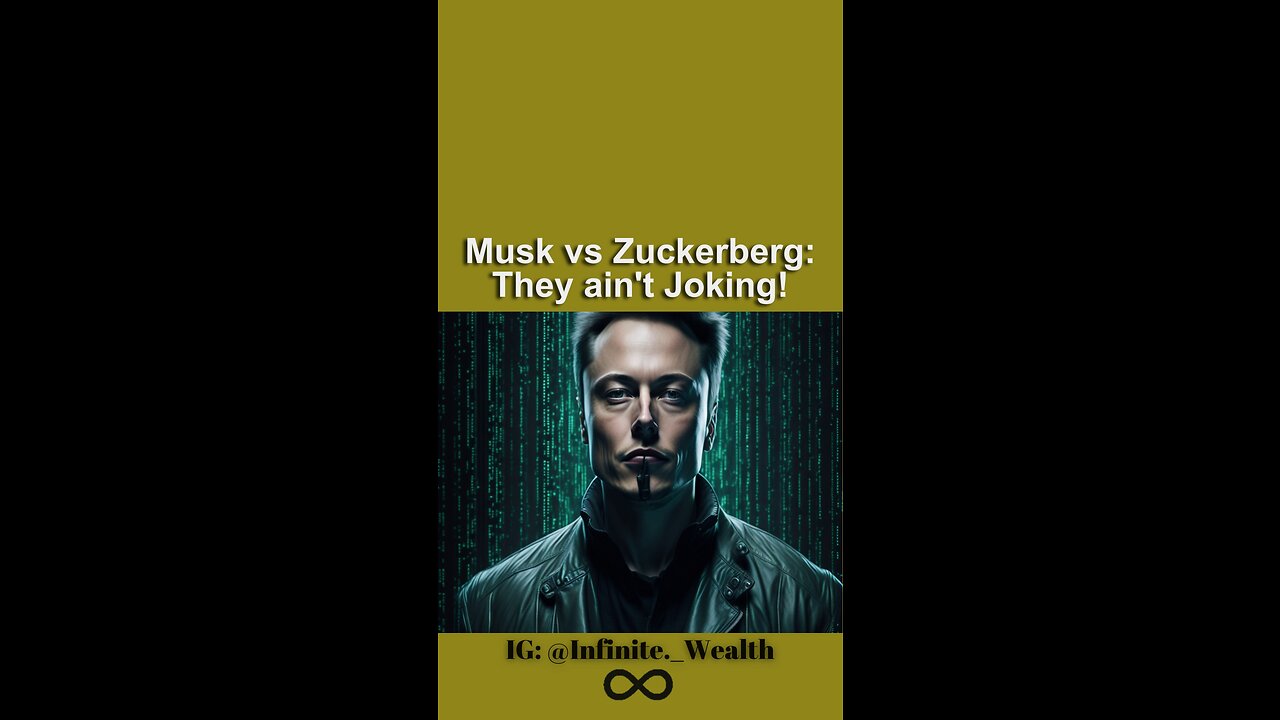 The Ultimate Showdown: Elon Musk vs. Mark Zuckerberg "They're Serious"