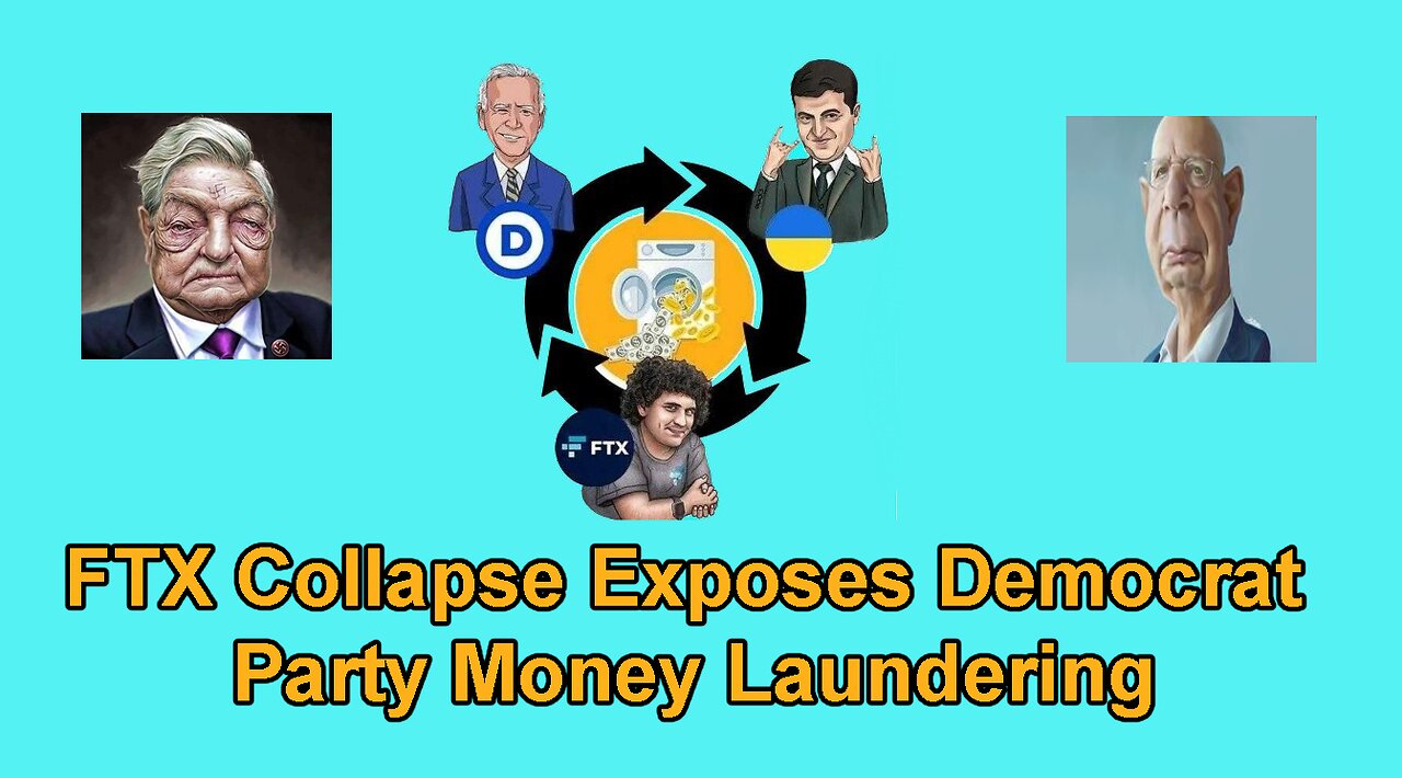 FTX Collapse Exposes Democrat Party Money Laundering Operation