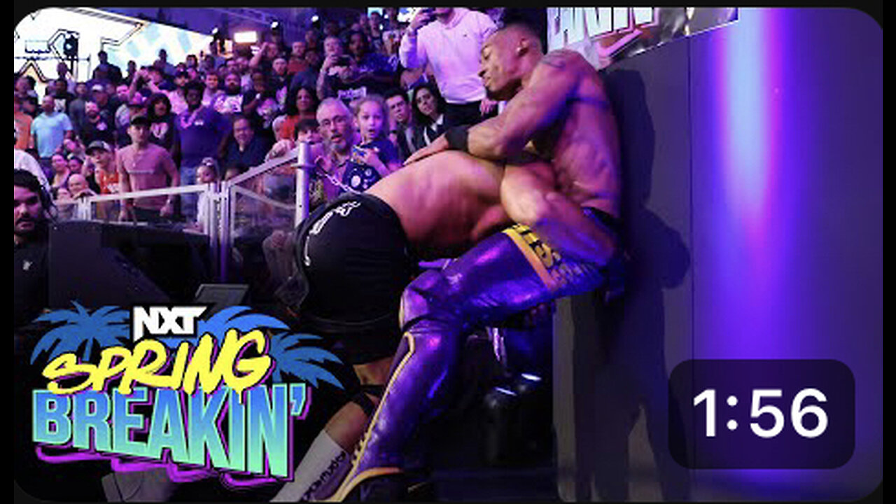 Carmelo Hayes gets ambushed by Bron Breakker: NXT Spring Breakin* highlights, April 25, 2023