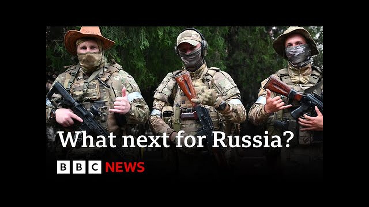 What's happening in Russia and how could Ukraine war change?- BBC News