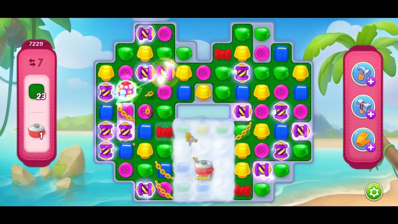 Playrix Homescapes Gameplay Walkthrough Level 7229