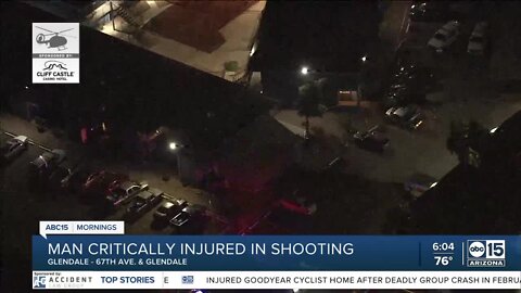 Man shot inside car near 67th and Glendale avenues