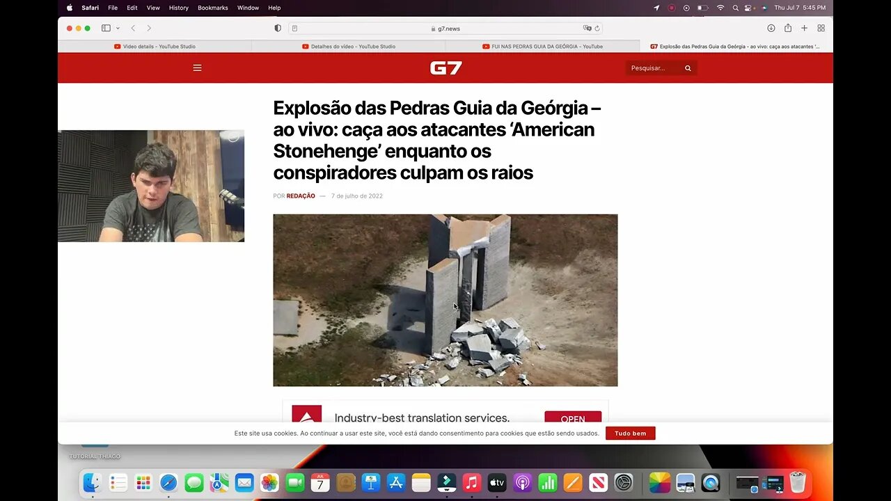 A DESTRUIÇAO DAS PEDRAS GUIA DA GEORGIA