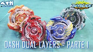 Mini torneio DASH Dual Layer Ver. Parte 1 - Beyblade Burst ベイブレードバースト