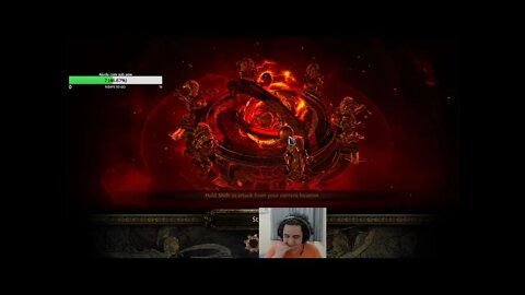 (POE)Gameplay fire burst chaos auto bomber [Trecho da live] II