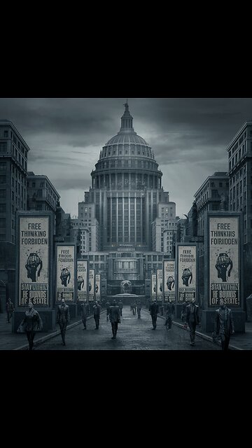 NO FREE THINKING ONLY GOVERNMENT PROPAGANDA ALLOWED