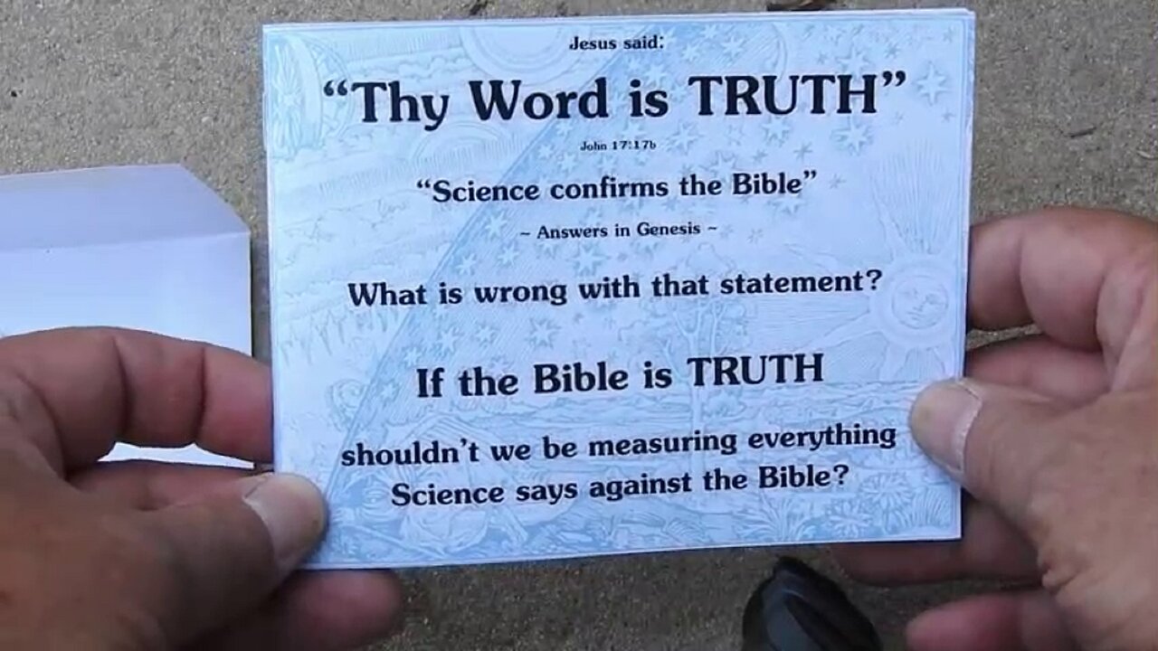 "The Bible is not a Science Book"