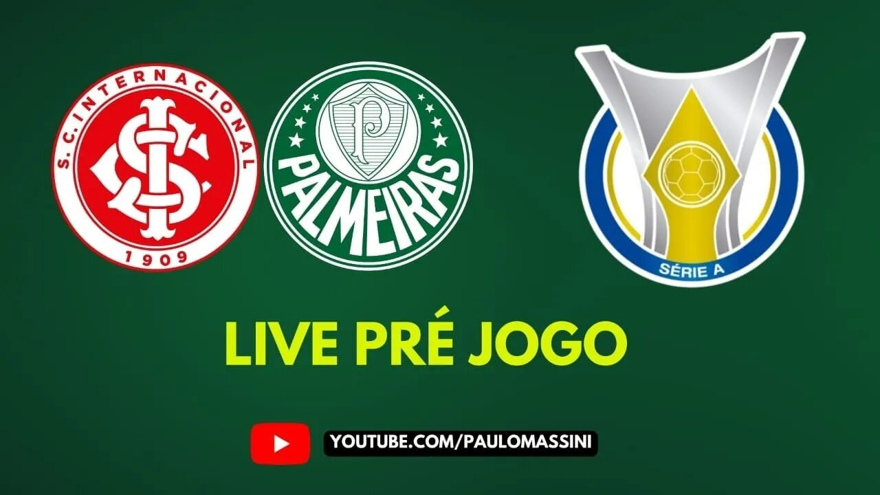 PRÉ-JOGO INTERNACIONAL X PALMEIRAS AO VIVO DO BEIRA RIO.