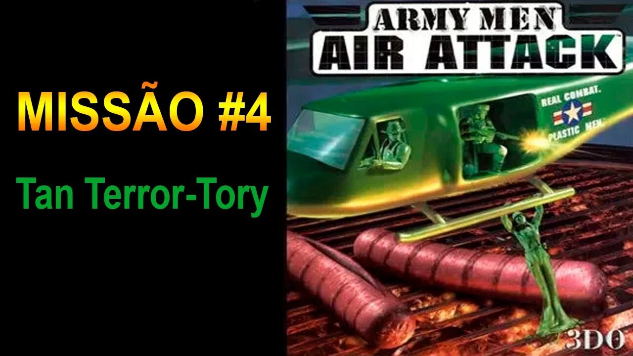 [PS1] - Army Men: Air Attack - [Missão 4 - Tan Terror-Tory] - 1440p