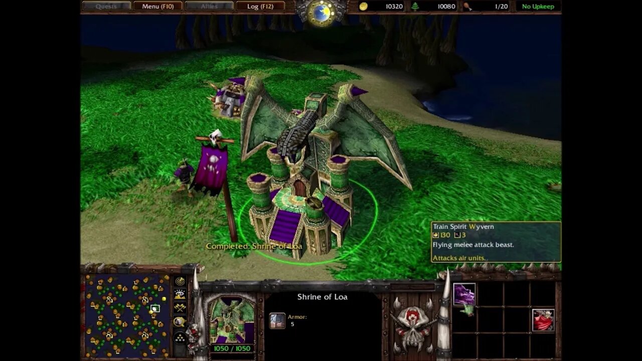 Warcraft 3 Classic: Gurubashi Shrine of Loa