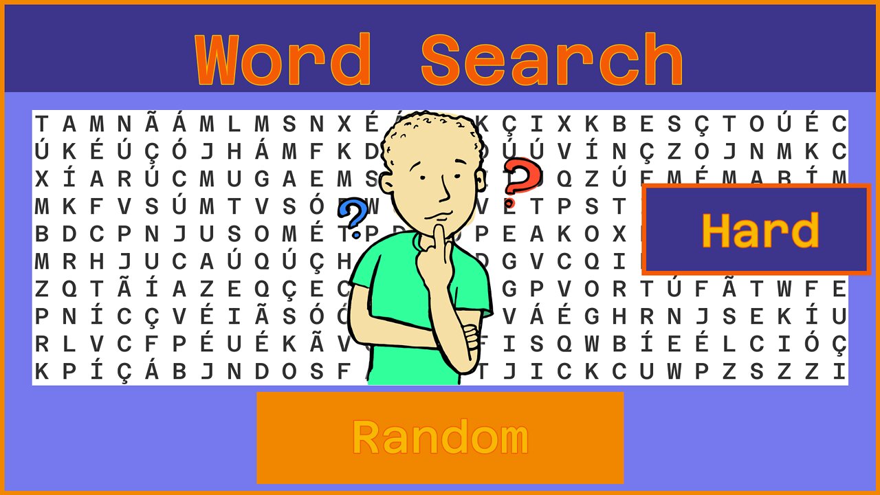 Word Search - Challenge 10/23/2022 - Hard - Random