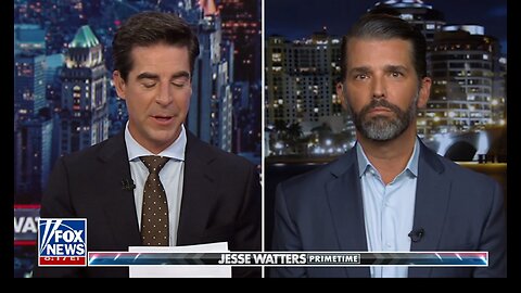 DON JR - MEDIA ONLY ONE SIDE HAS A RHETORIC PROBLEM