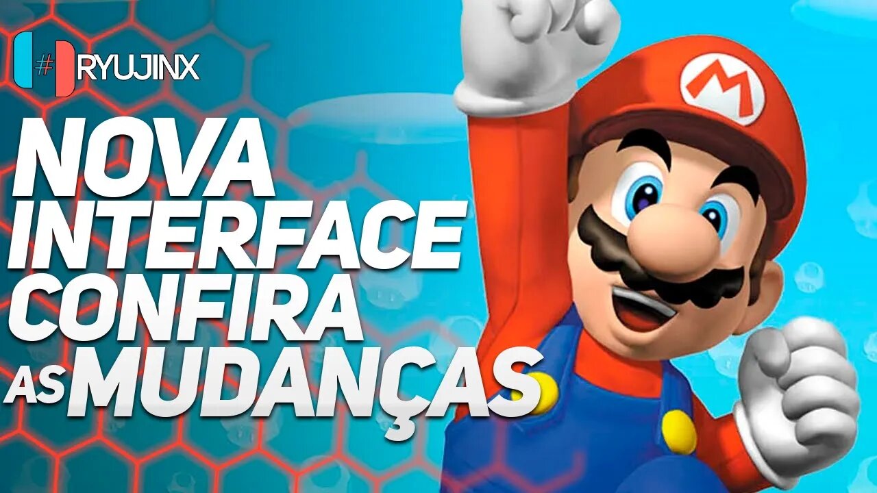 NOVA INTERFACE DE USUÁRIO DO EMULADOR DE NINTENDO SWITCH | Ryujinx