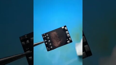 Preparing monolithic flash for soldering