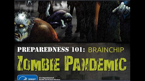 CDC Prepares USA For Brainchip (Bio-Robot) ZOMBIES With Comic Strip