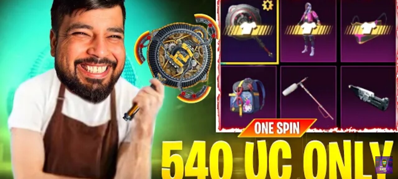 I got pan in first spin[540uc] insane reaction