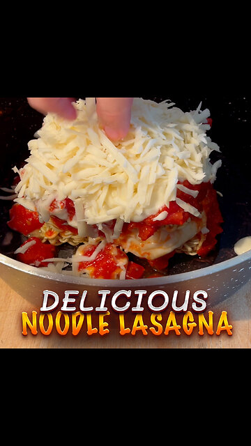 noodle lasagna is perfect for gatherings