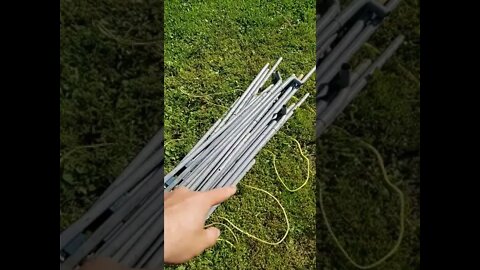 Bundling With A Pole Hitch (knots)