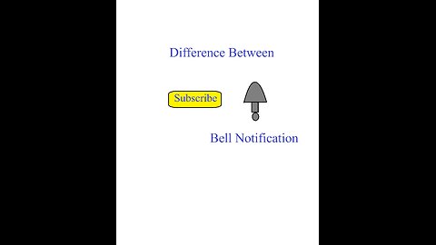 Difference Between Subscribe Button And Bell Notifications