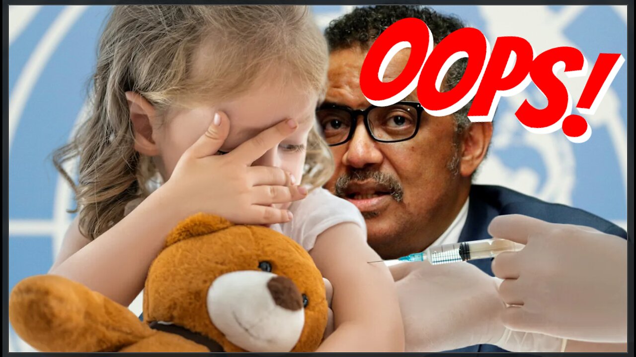 WHO Admits Children DO NOT NEED Certain Shots