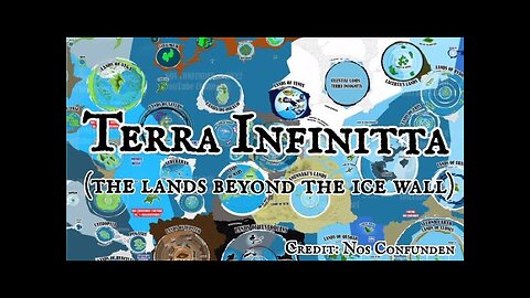 TERRA INFINITA AUDIO BOOK W PICTURES BY NOS CONFUNDEN BEYOND FLAT EARTH EXTRA LANDS OUTSIDE ICE WALL