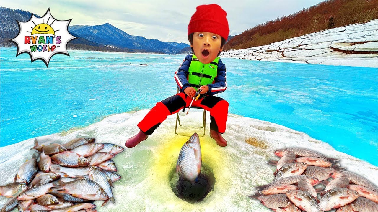 Ryan went Ice Fishing for the first time!