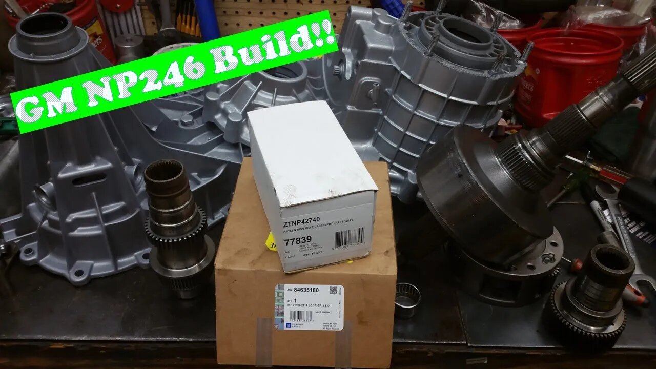 Building a GM NP246 "HD" Transfer Case for a Silverado 1500HD