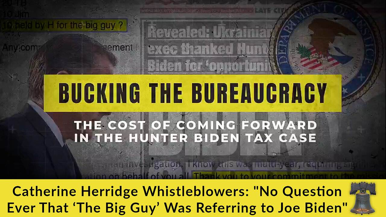 Catherine Herridge Whistleblowers: "No Question Ever That ‘The Big Guy’ Was Referring to Joe Biden"