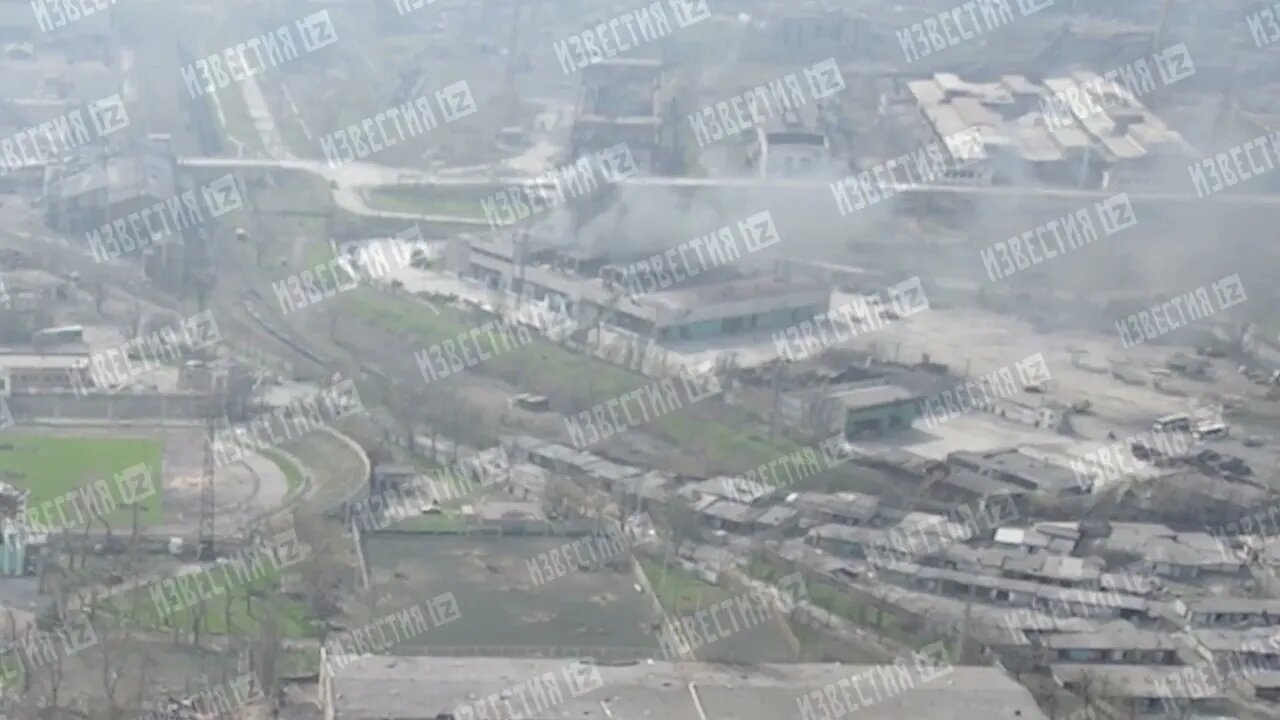 Footage Of The Azovstal Plant Shows Smoldering Positions Of Nationalists