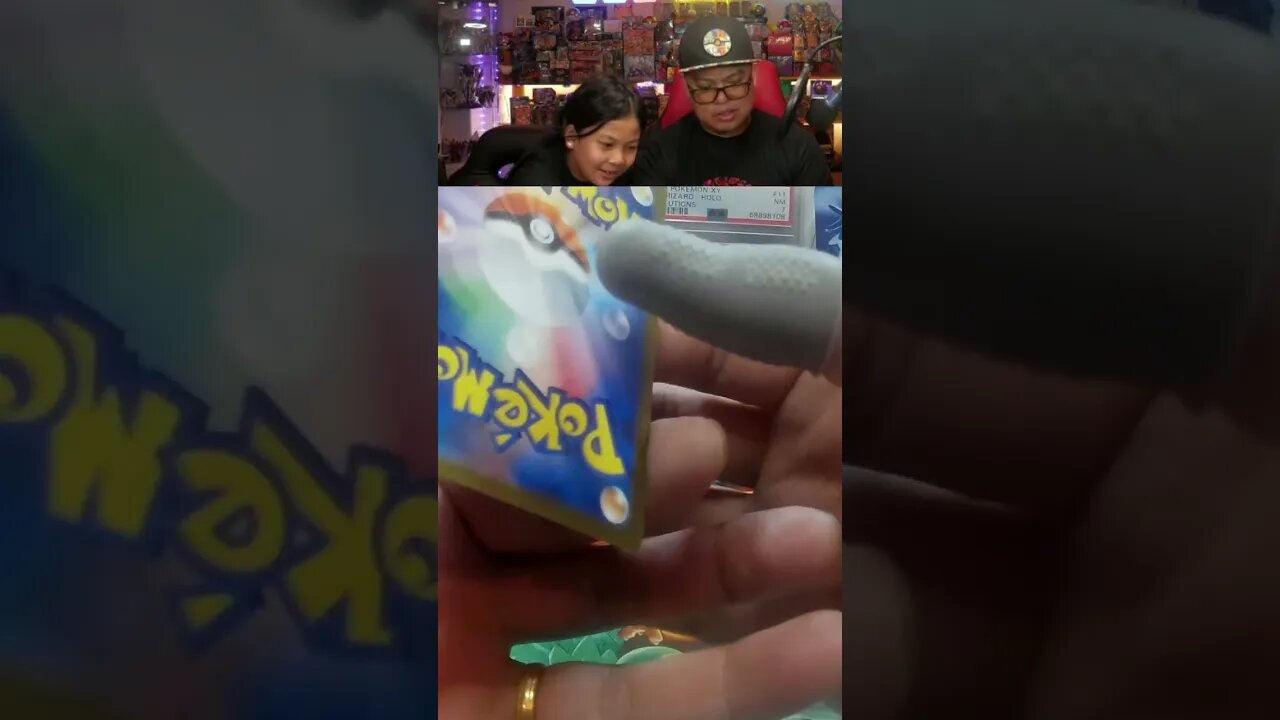 Pulling the top chase card in Pokemon Triple Beat for the 2nd time!