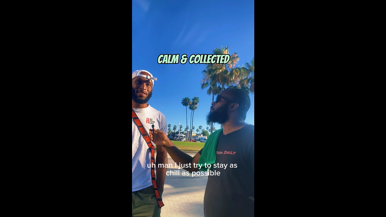 Calm & Collected #dayodman #relaxed #together #motivation #eeyayyahh