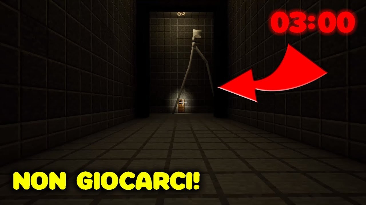 Non giocare a questo Minecraft alle 3 di notte!!!