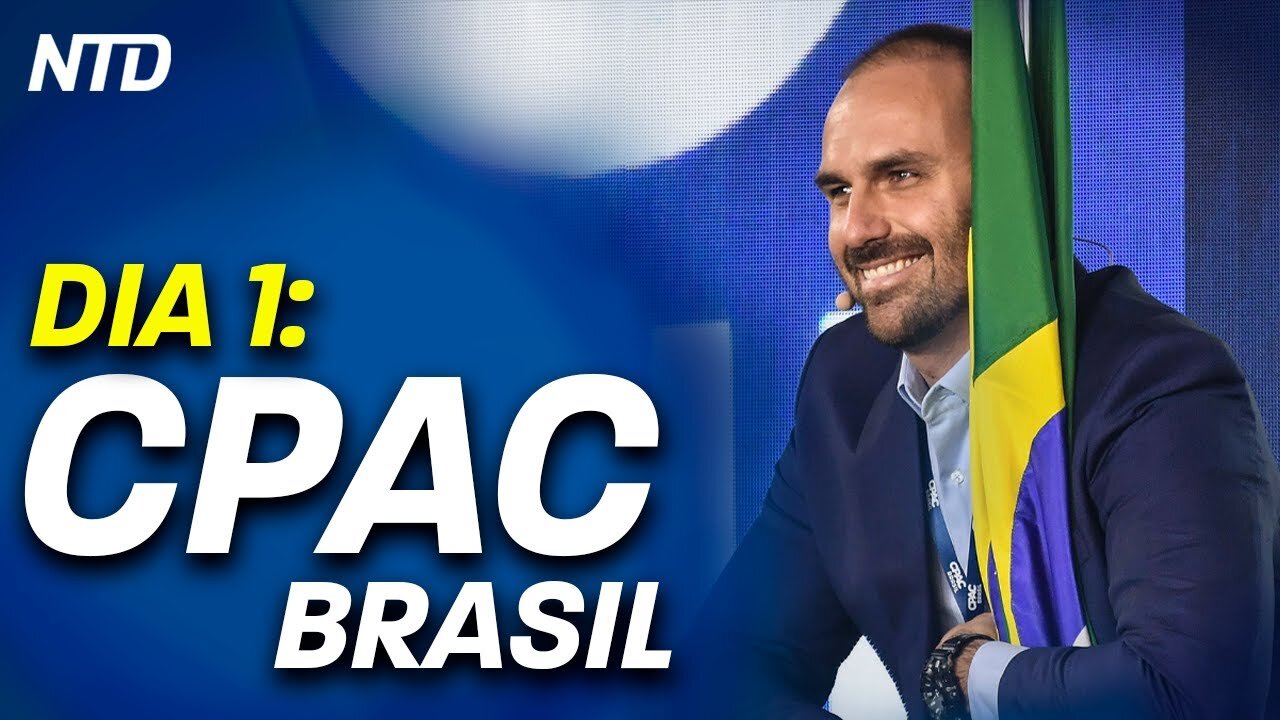 CPAC Brasil: Bolsonaro, Mário Frias, Nikolas Ferreira, Augusto Nunes