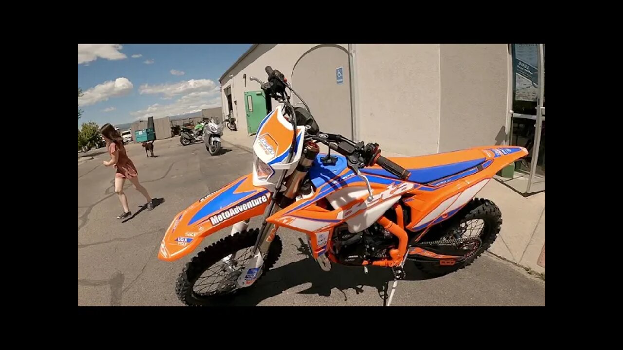 2021 Beta 300 RR Racing - Picking up the new bike!