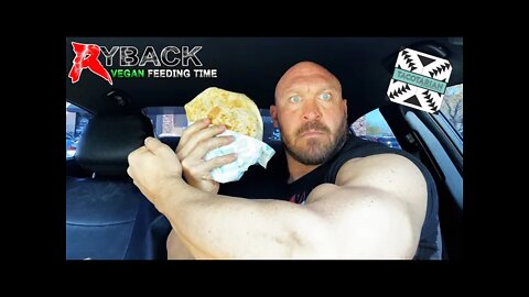 Ryback Feeding Time: Tacotarian Monster Crunchwraps with Rice and Beans Mukbang