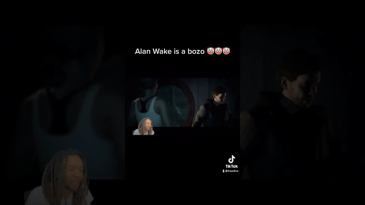 Alan Wake is a BOZO #alanwake #alanwakeremastered #gaming #shorts