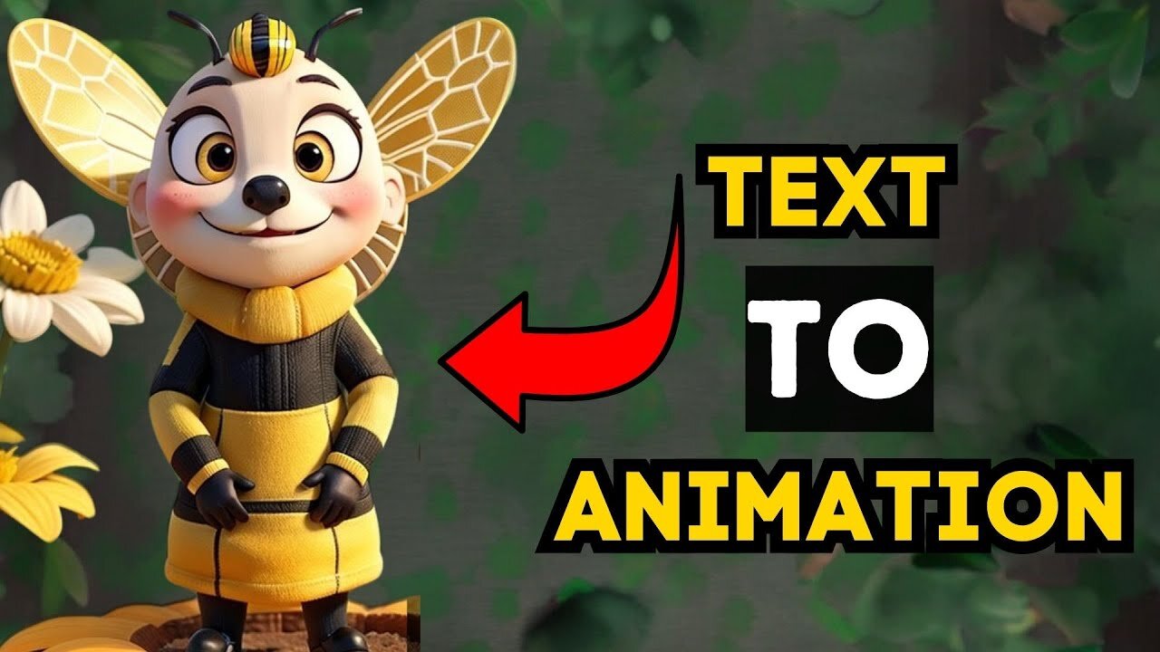 Best FREE AI Text To Animated Video Generator | Make Money With AI 2024