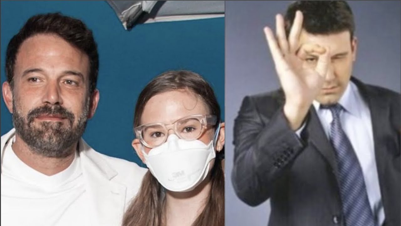 WATCH BEFORE DELETED! NO MASK BANS! BEN AFFLECK'S DAUGHTER PROVES THAT HOLLYWOOD IS A CIA OPERATION!