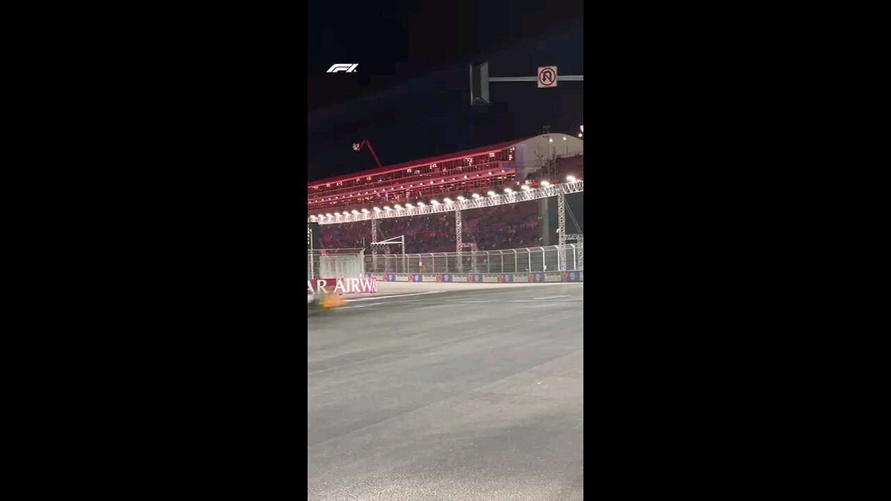 The final corner at @f1lasvegas