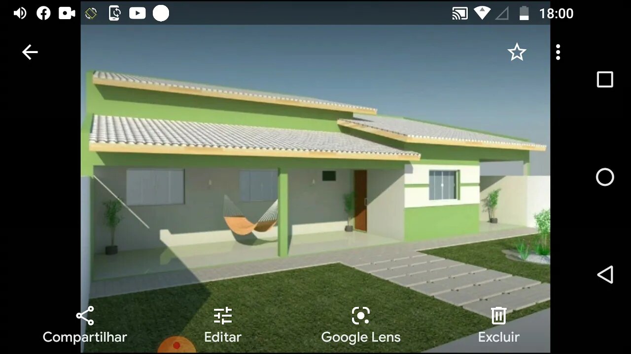 projeto casa simples com luxo