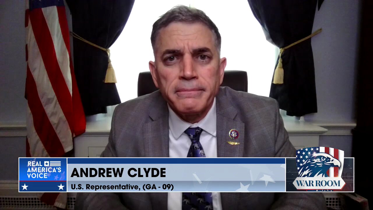 Rep. Clyde Gives Update On Pistol Brace Law And GOP Leadership.