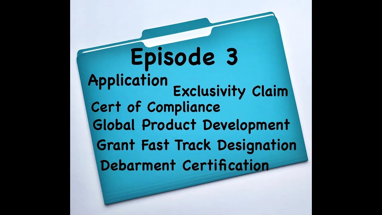 Pfizer Data Released - Episode Three - Application - Grant Fast Track Designation Cert of Compliance