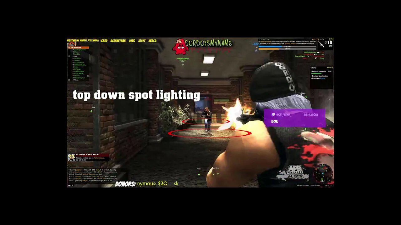 APB Reloaded BETA quick lighting overview