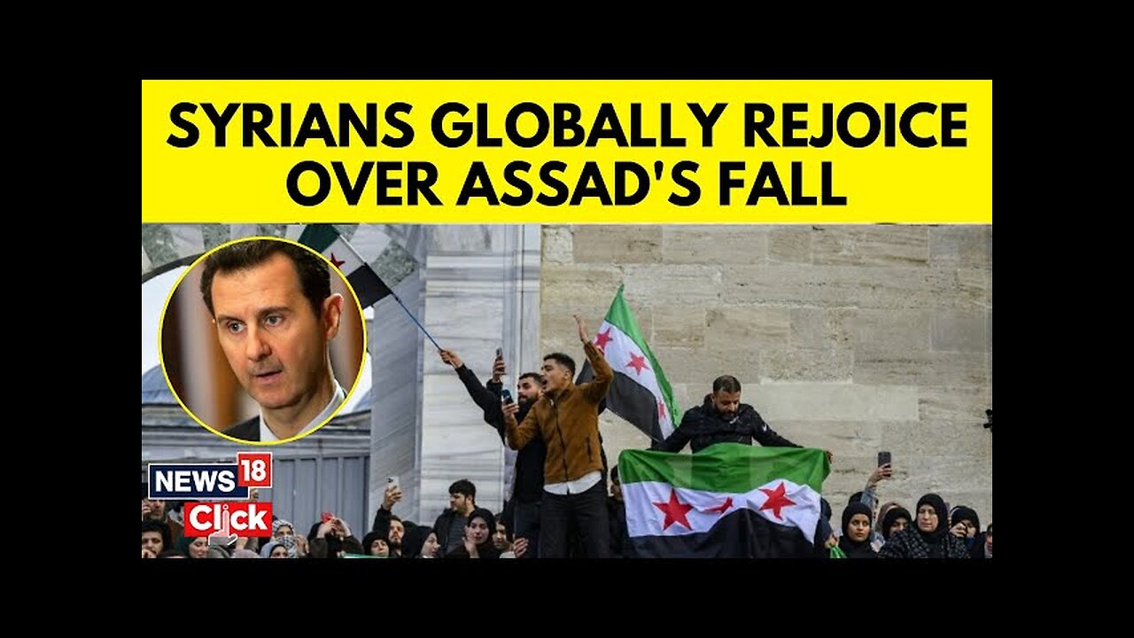 Syria News | Syrians Around The World Celebrate Fall Of Assad | Assad News Updates | News18 | N18G