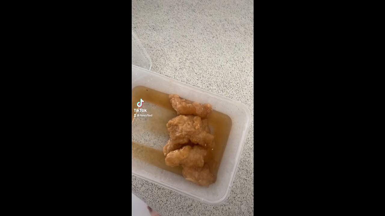 Cold honey chicken