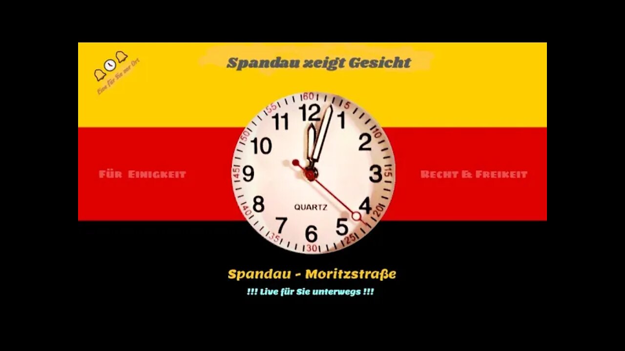 πππ FΓΌr Einigkeit, Recht & Freiheit - Live aus Spandau- 04.04.22