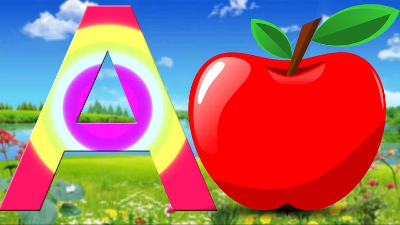 Phonics Sounds Of Alphabets | a for apple | abcd song | a for apple b for ball