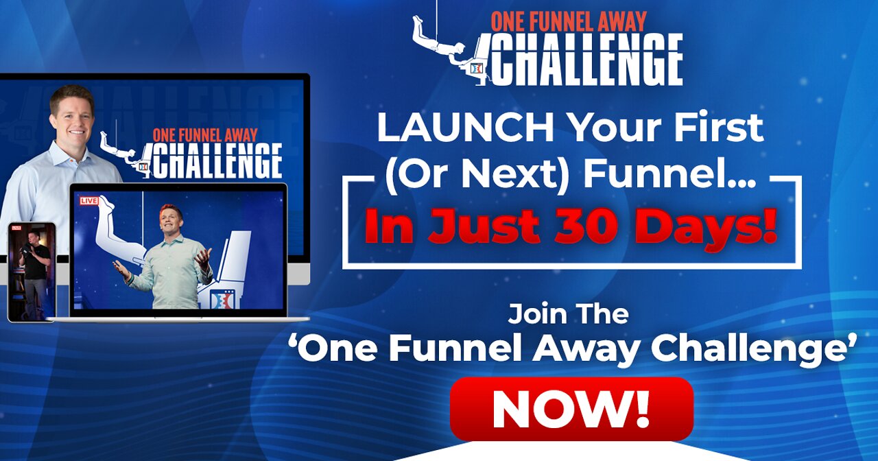 Take the One Funnel Away Challenge with Russell Brunson! in 2022