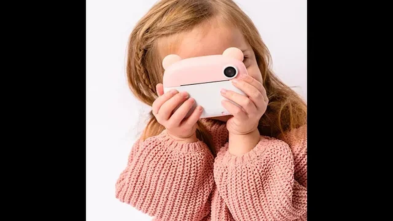 QUICK PRINT CHILDRENS CAMERA IN PINK