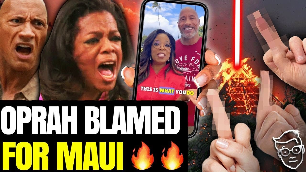 Maui Residents DEMAND Oprah LEAVE Island After FIRE | 'Get Her OUT! Who is Oprah?! Who is SHE?!'